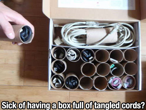 sick of having a box full of tangled