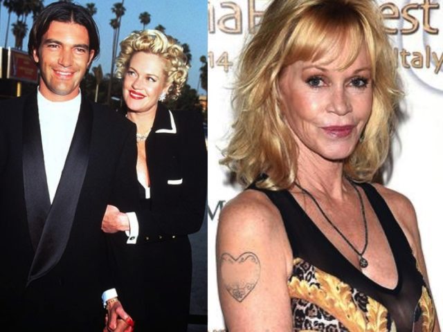 Melanie Griffith and Antonio Banderas