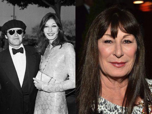 Anjelica Huston and Jack Nicholson