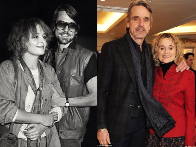 Jeremy Irons and Sinead Cusack
