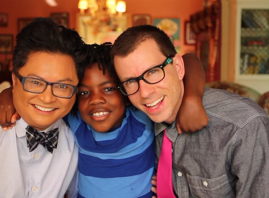 Alec Mapa and Jamison Hebert