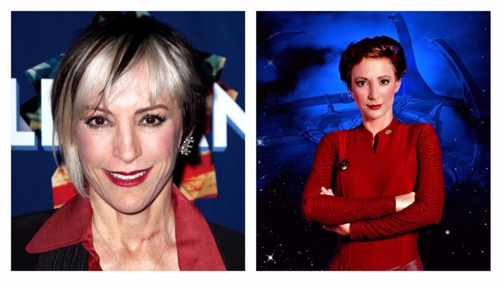 Nana Visitor as Major Kira Nerys