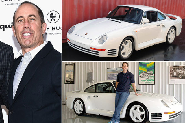 Jerry Seinfeld wanted to own a classic car, so bought a Porsche 959 rally car for $700,000