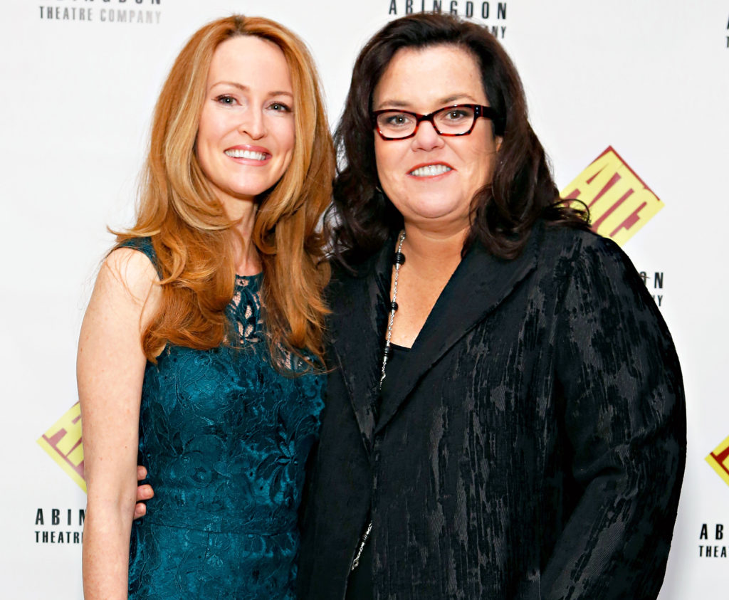 Rosie O'Donnell and Michelle Rounds