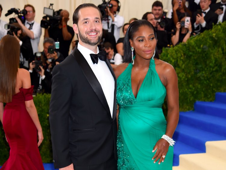Image result for Serena Williams & Alexis Ohanian