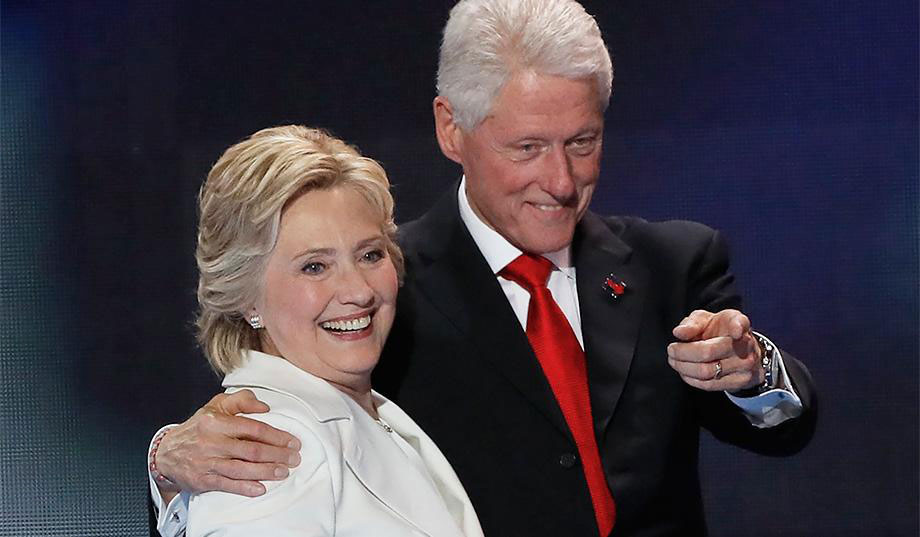 Bill and Hillary Clinton