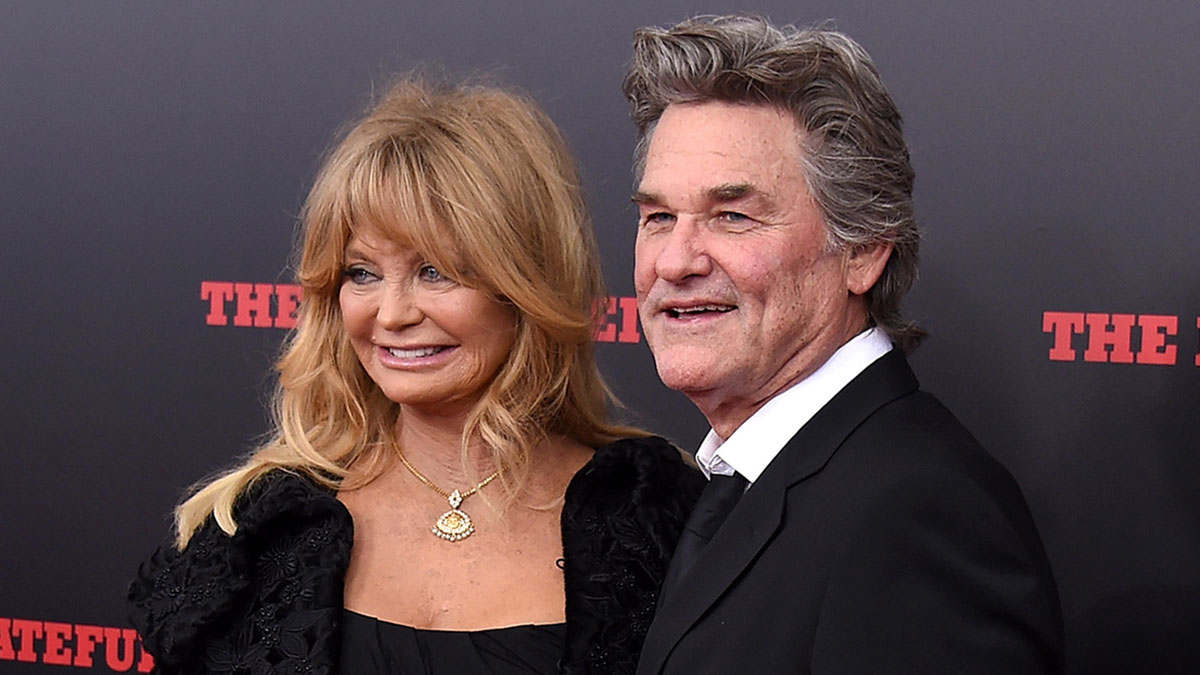 Goldie Hawn and Kurt Russell