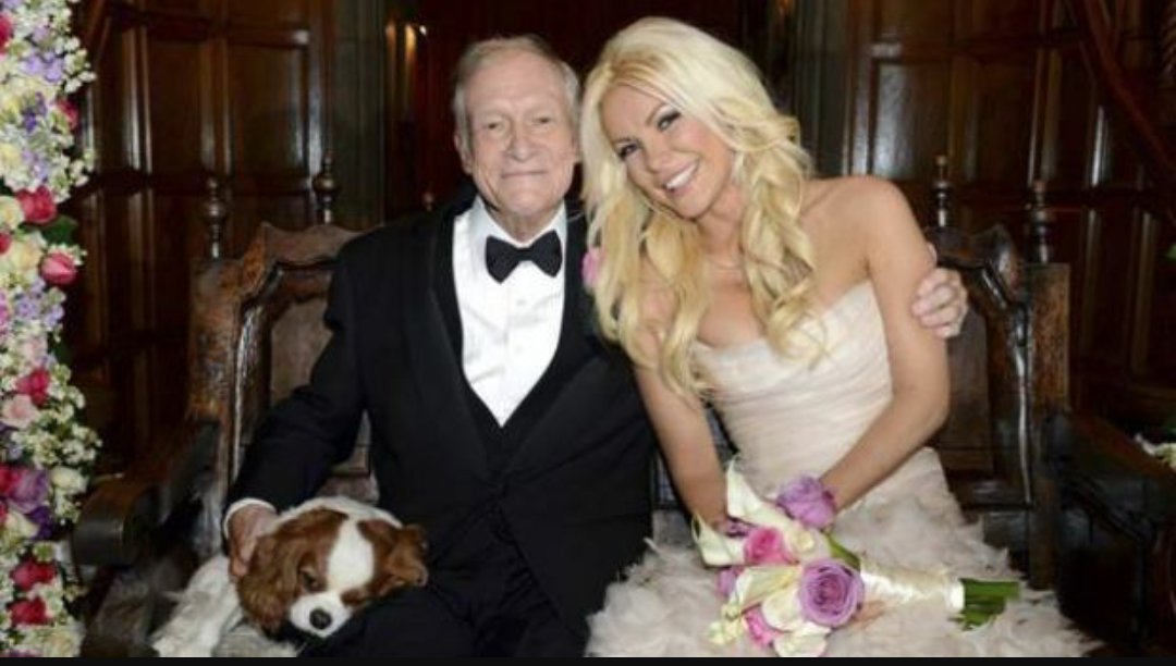 Hugh Hefner & Crystal Harris