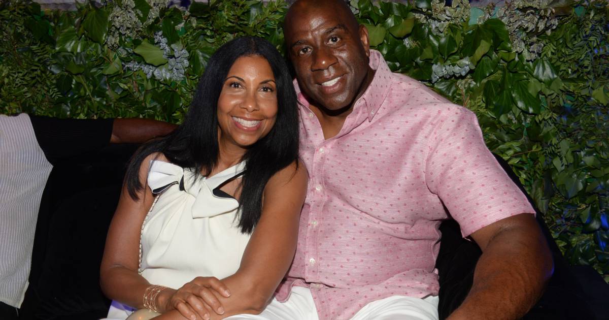 Magic Johnson & Earlitha Kelly