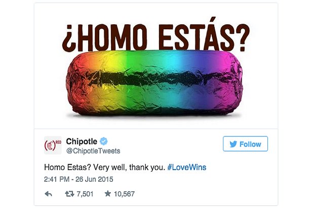 chipotle homo estas woke ad campaigns