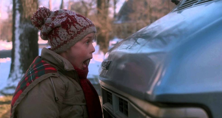 Filming the Van Scene in Reverse - Home Alone