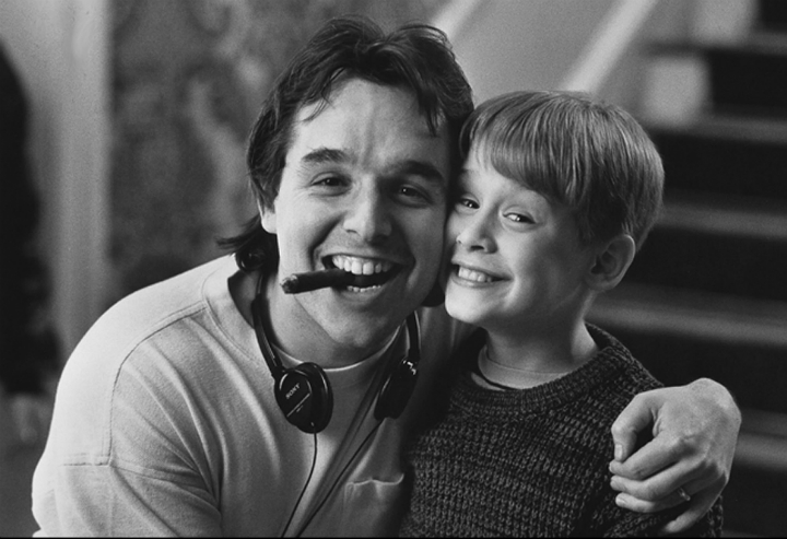 Director Chris Columbus and Macaulay Culkin - Home Alone