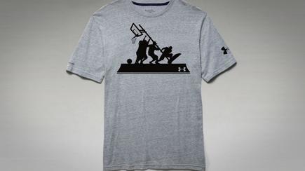 The offensive Under Armour t-shirt