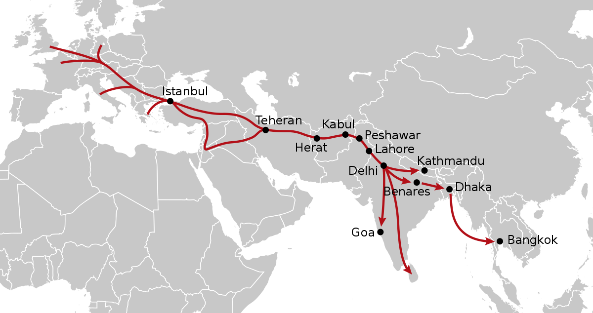 Image result for hippie trail