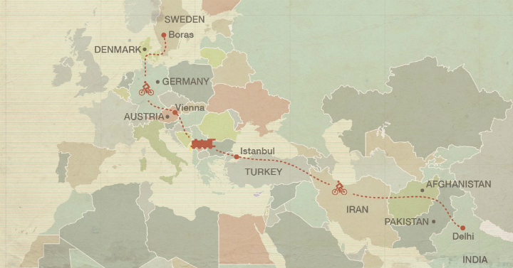 Traveling The Hippie Trail - A True Love Long Distance Relationship