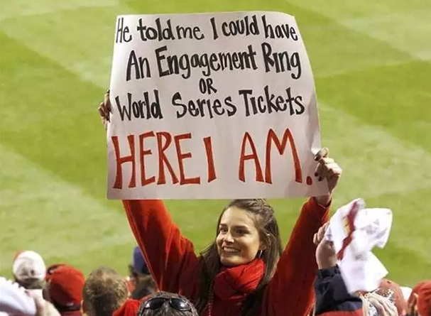 funny sports signs