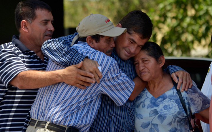 Jose Salvador Alvarenga Reunites with Family