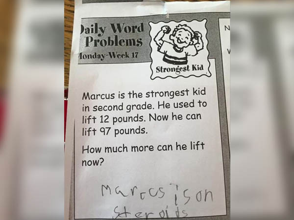 There Is No Way A Second Grader Is That Strong