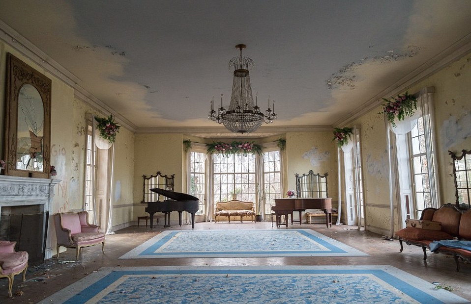 The Ballroom Was Left Almost Completely Intact