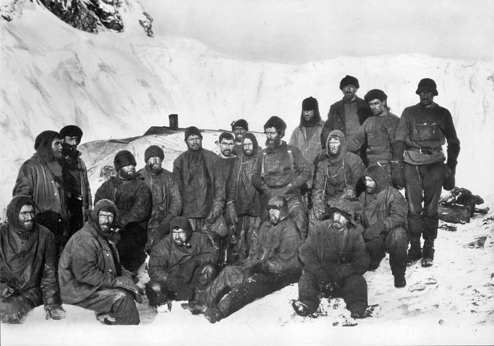 south pole explorers shipwrecked