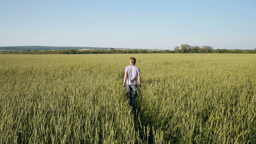 Image result for corn field man