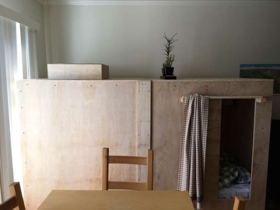 Image result for wooden crate bed berkowitz
