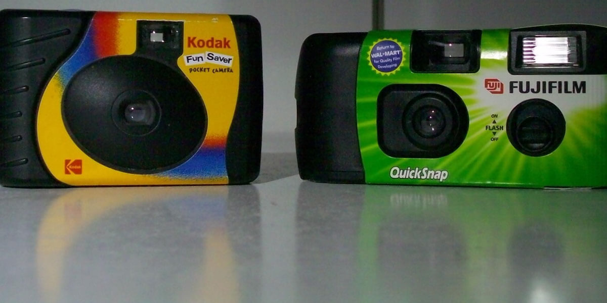 Disposable Cameras Were The Go-To