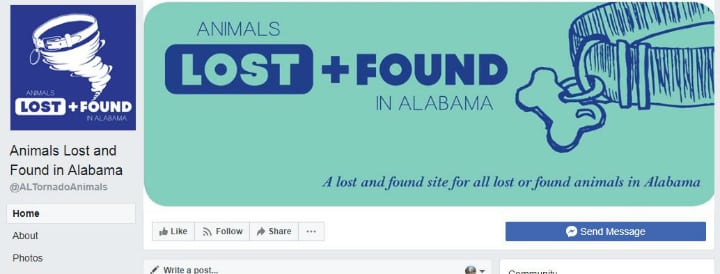 Alabama Lost and Found Page