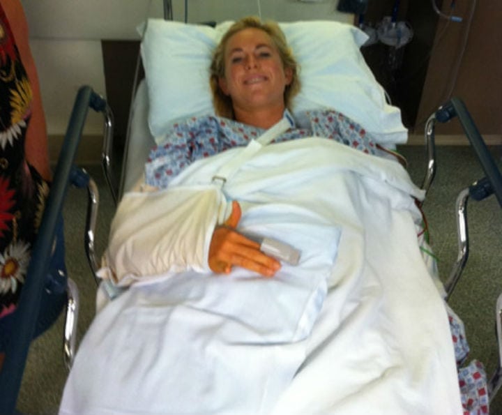 bethany hamilton recovering wilcox hospital kauai shark attack surfer