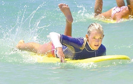 surfing surfer young bethany hamilton hawaii kauai