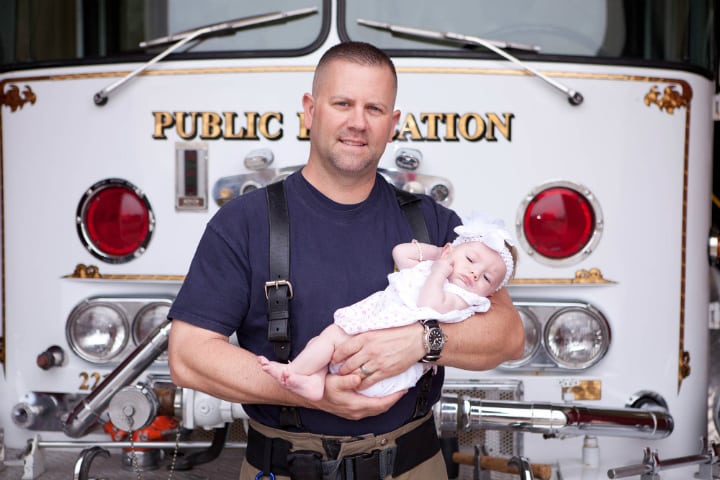 Marc Hadden and His Adopted Daughter Gracie