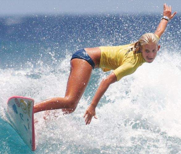 competition surfing surfer bethany hamilton kauai hawaii