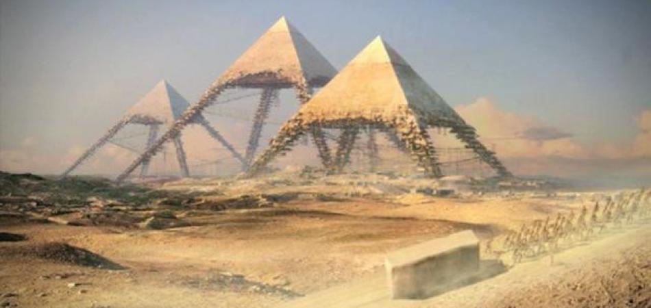 Image result for How The Egyptian Pyramids Actually Looked Like