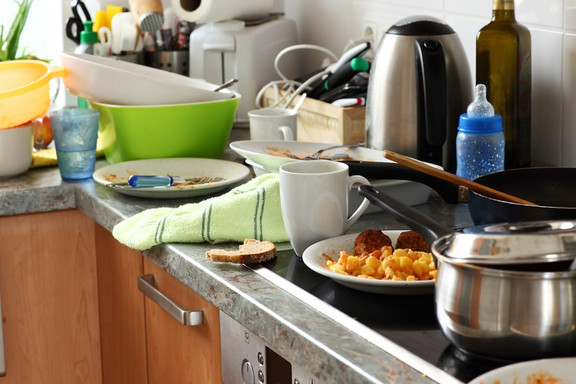 Image result for kitchen untidy