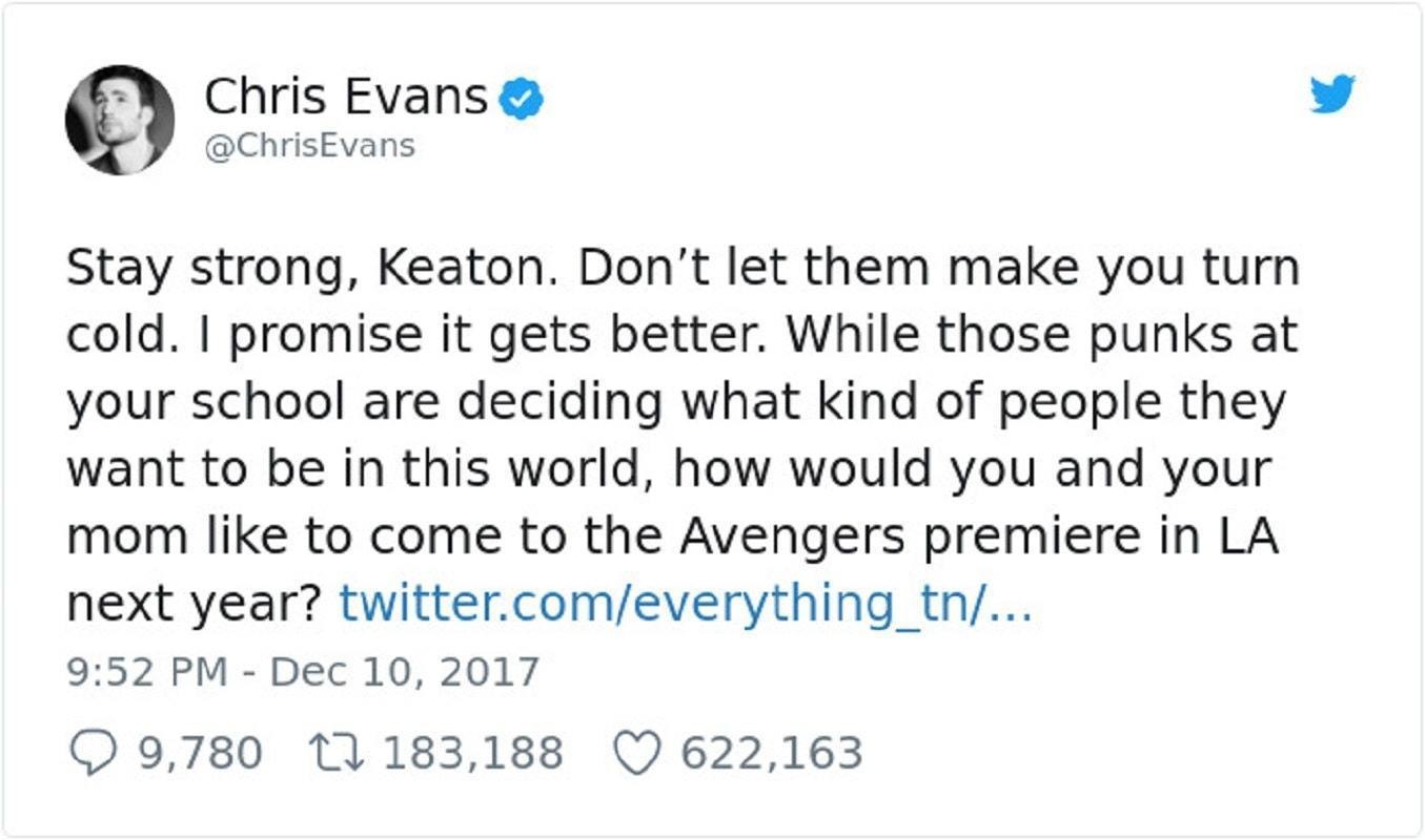 Captain America Actor Chris Evans, Supports Jones Too