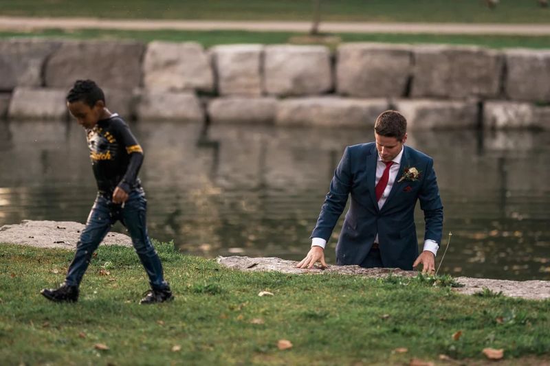 They Were Taking Wedding Pictures, Then This Happened