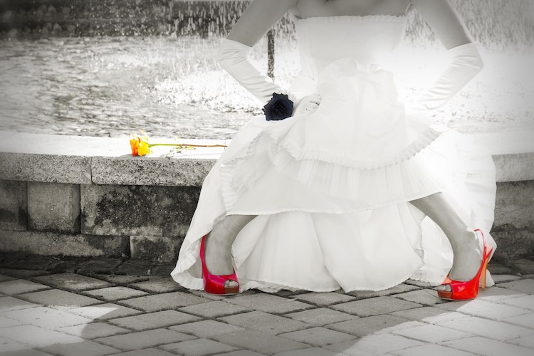 Image result for bride alone