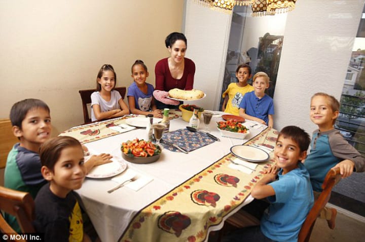 Natalie Suleman and Her Octuplets